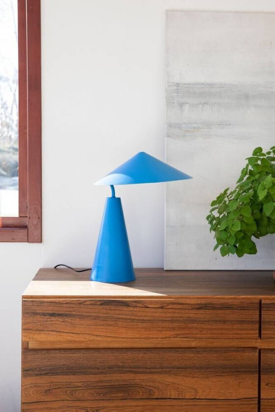 Luna table lamp Koboltblå