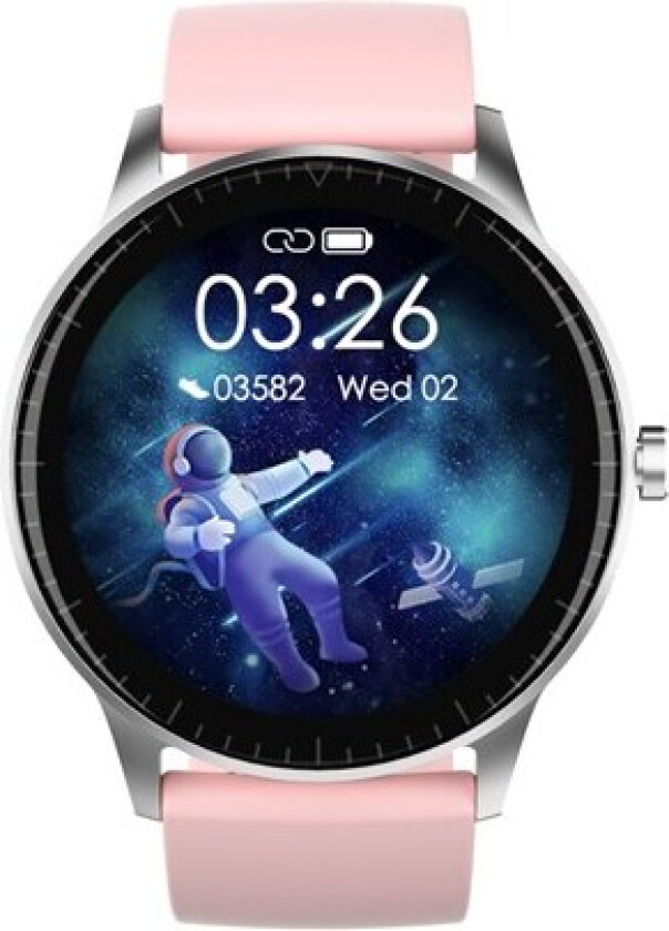SW-173 smart watch with band - rose