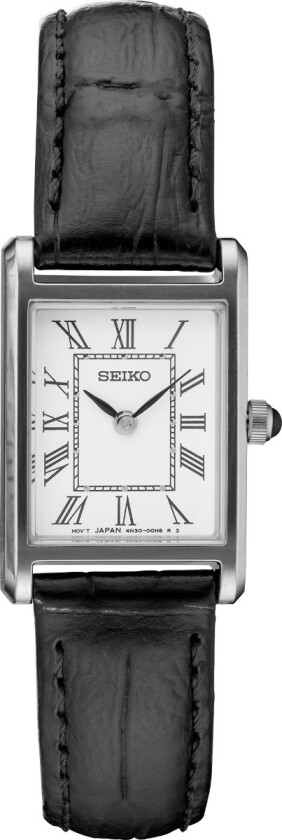 Classic SWR053P1 - Kvarts - Sølv - Dameklokker - Skinn - Mineral