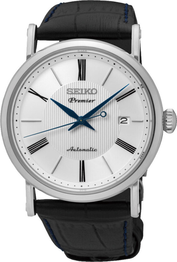 Premier SRPA17J2 - Automatisk - Sølv - Herreklokker - Skinn - Safir