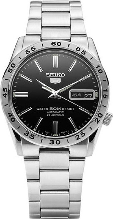 5 Automatic 37mm SNKE01K1 - Automatisk - Sølv - Herreklokker - Rustfritt stål - ledd m/skrue - Mineral