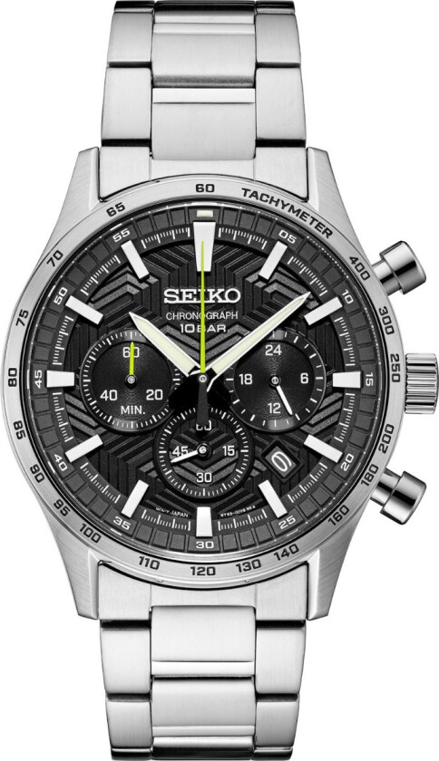Conceptual Chronograph SSB413P1 - Kvarts - Sølv - Herreklokker - Rustfritt stål - ledd m/pin - Safir