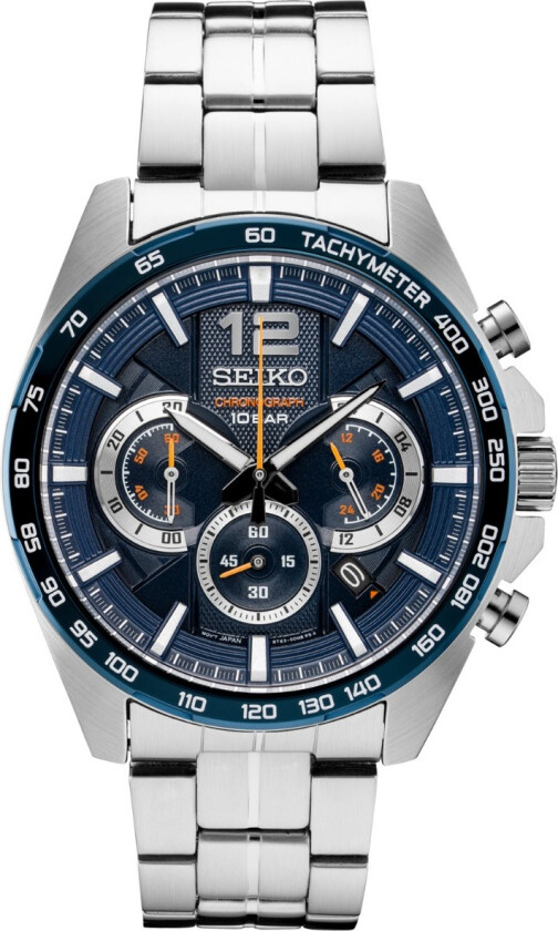 Conceptual Chronograph SSB345P1 - Kvarts - Sølv - Herreklokker - Rustfritt stål - ledd m/pin - Mineral