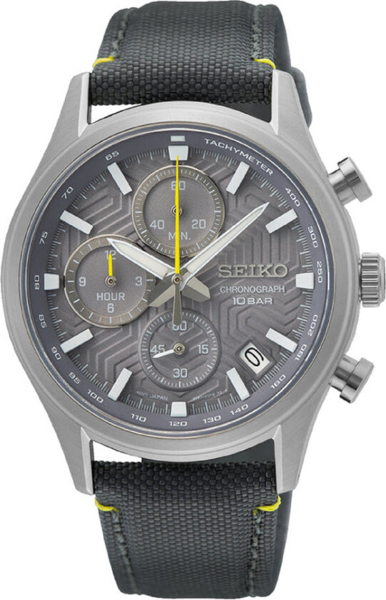 39mm Dress Chronograph SSB423P1 - Kvarts - Sølv - Herreklokker - Stoff - Safir