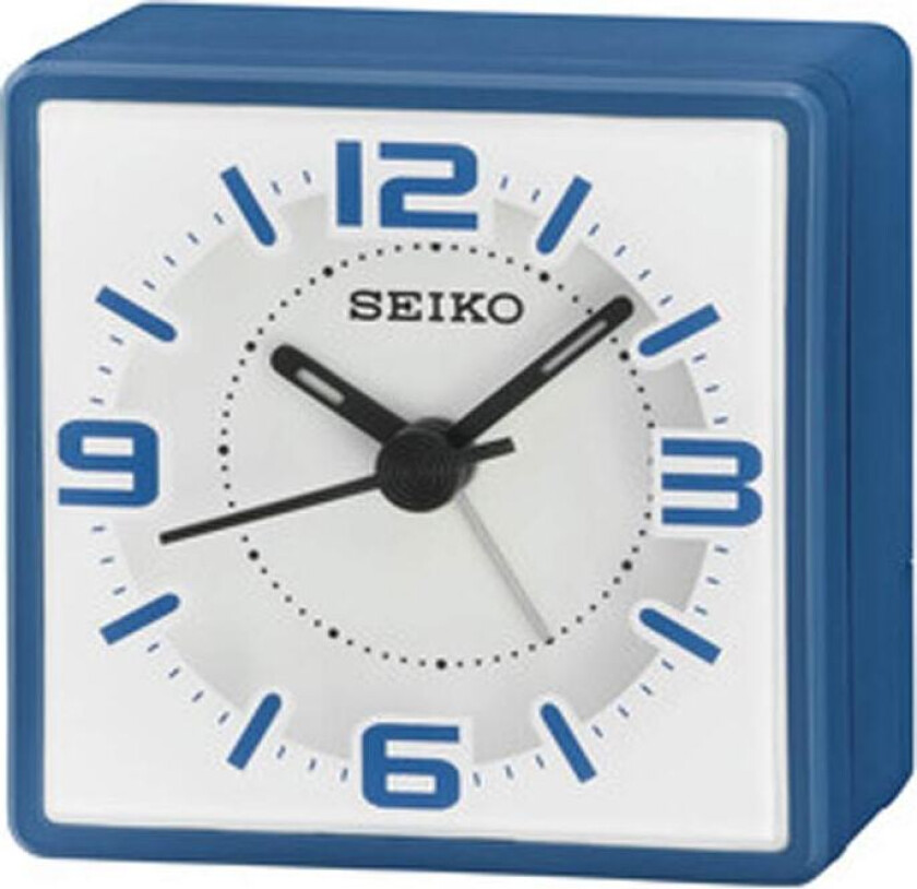 Alarm Clock QHE091E - Kvarts - Blå - - - Akryl