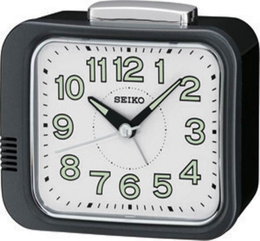 Alarm Clock QHK028K - Kvarts - Sort - - - Akryl