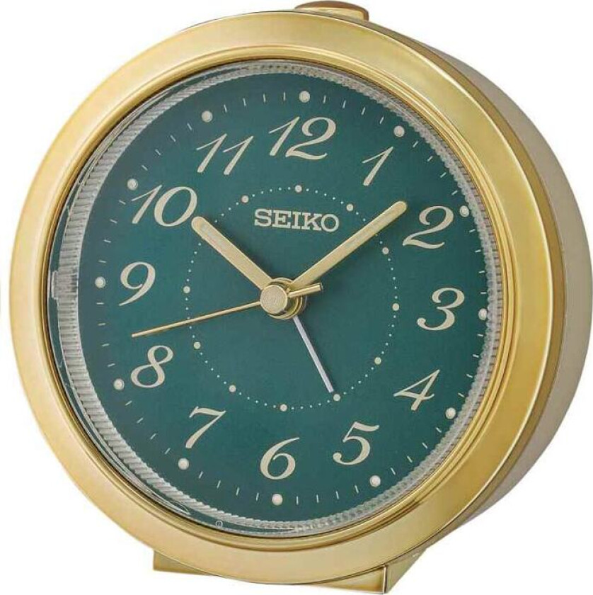 Alarm Clock QHE187F - Kvarts - Gull - - - Akryl