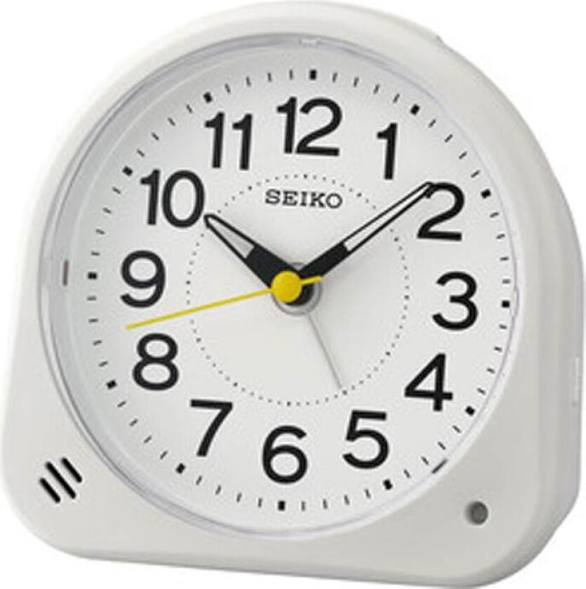 Alarm Clock QHE188W - Kvarts - Hvit - - - Akryl