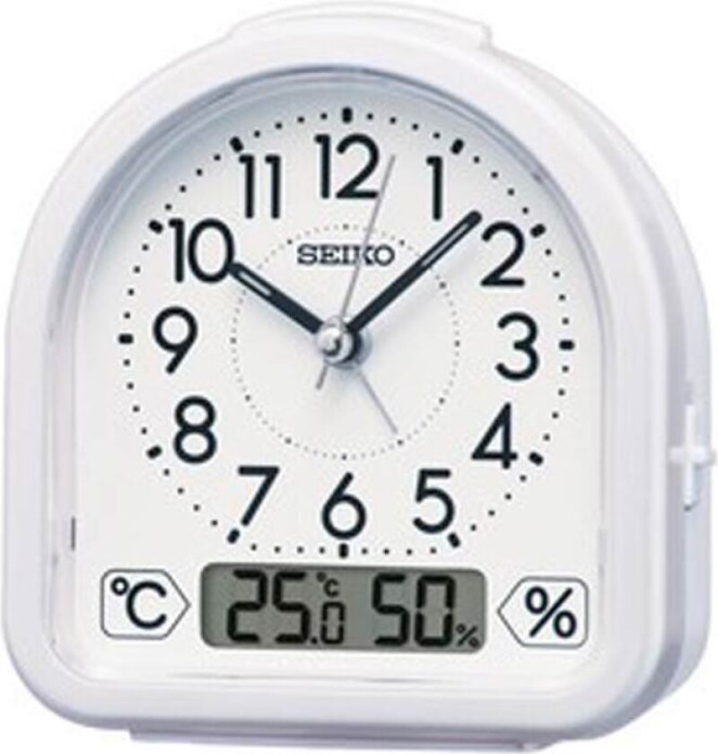 Alarm Clock QHE191W - Anadigi - Hvit - - - Akryl