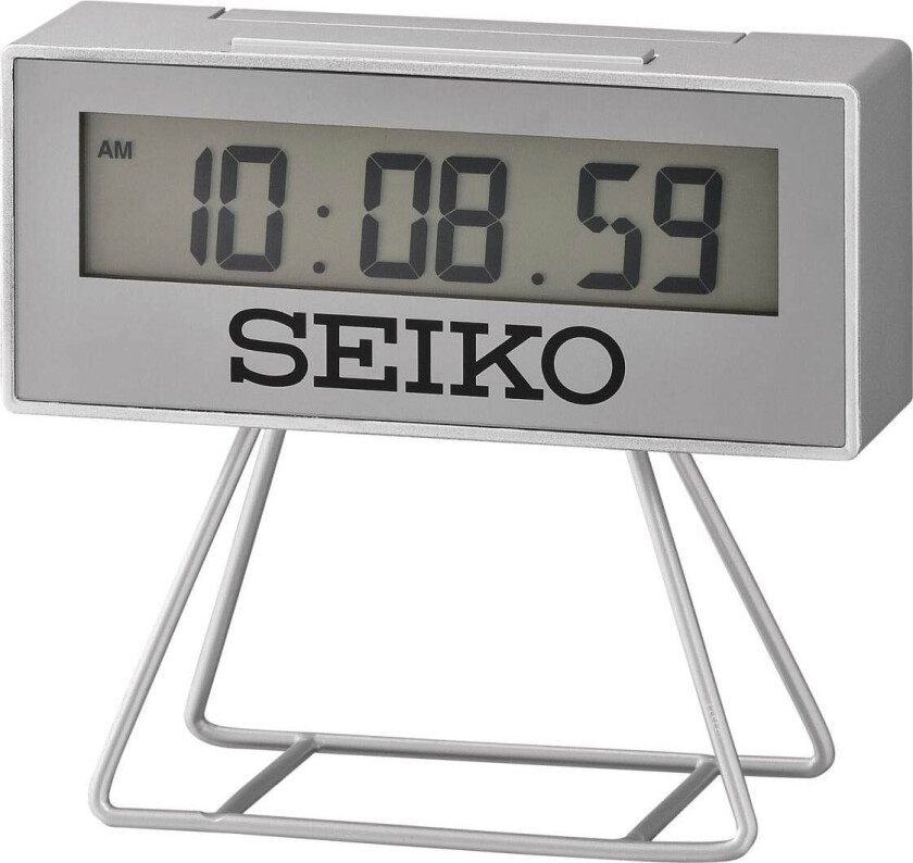 Mini Marathon Alarm Clock QHL087S - Digital - Sølv - - - Akryl