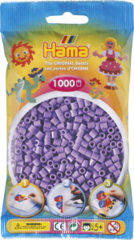 Ironing beads-purple Pastel (045) 1000pcs.