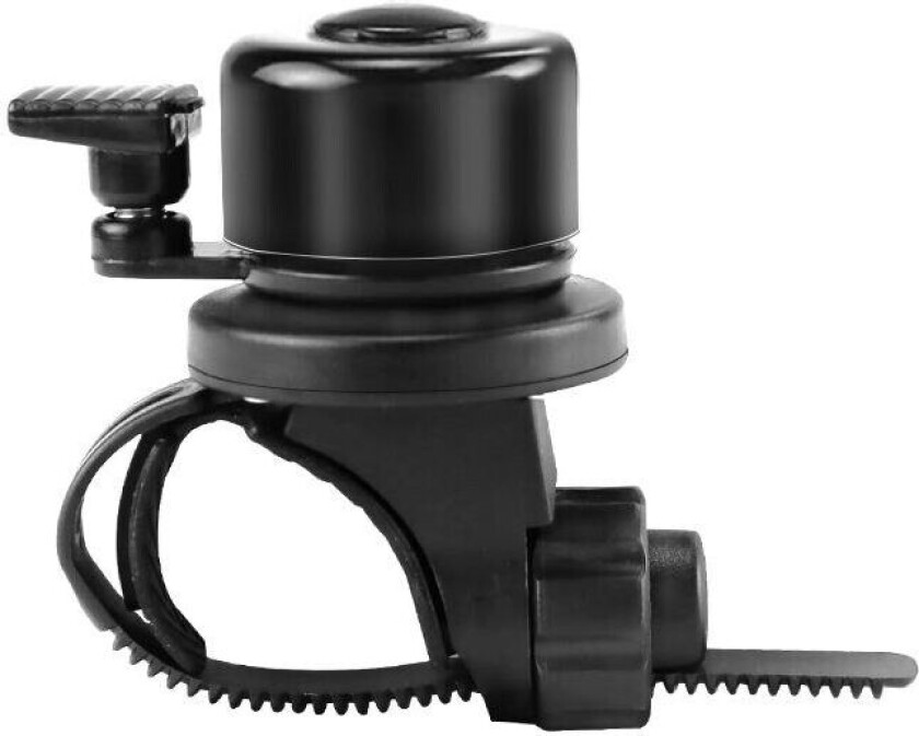 INF Sykkelklokke med Airtag holder 4. gen Sort