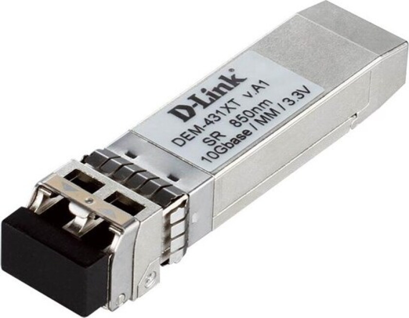 DEM-431XT 10GBASE-SR SFP+ Multi-Mode Transceiver (300m)