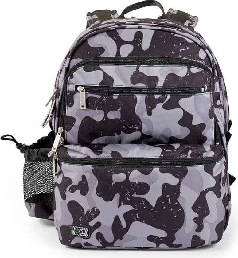 Skolesekk Square Dark Camou