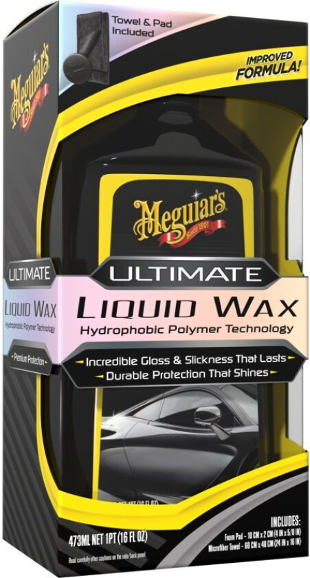 Flytende Bilvoks Meguiars Ultimate Liquid Wax, 473 ml