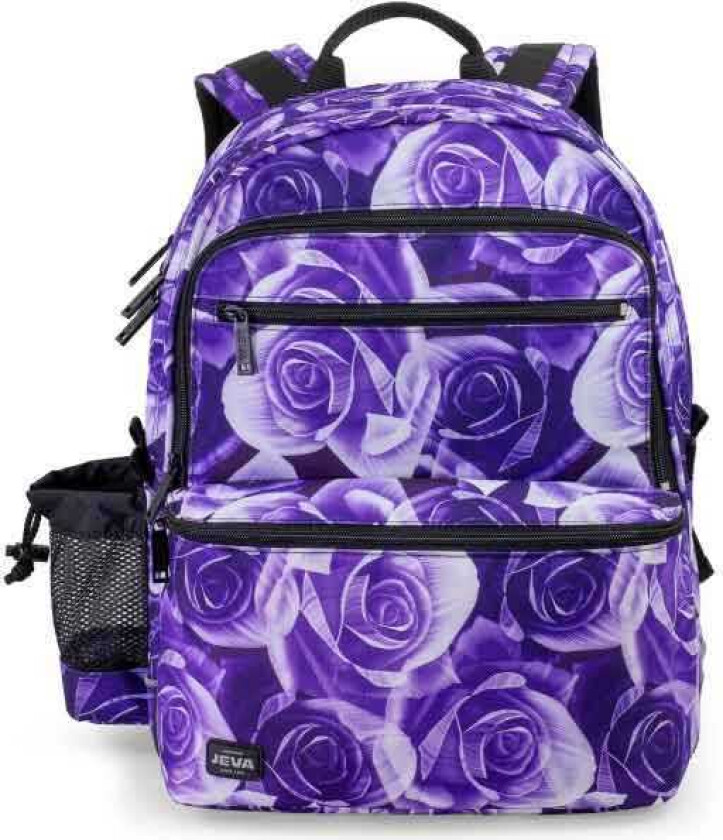 Skolesekk Square Purple Rose