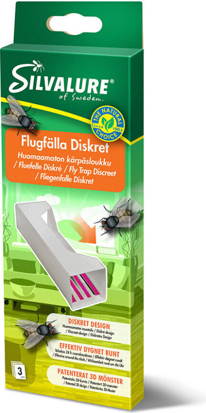 Fly Trap Discreet - 3 Pieces