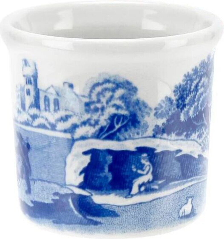 Blue Italian eggeglass Ø 4,5 cm