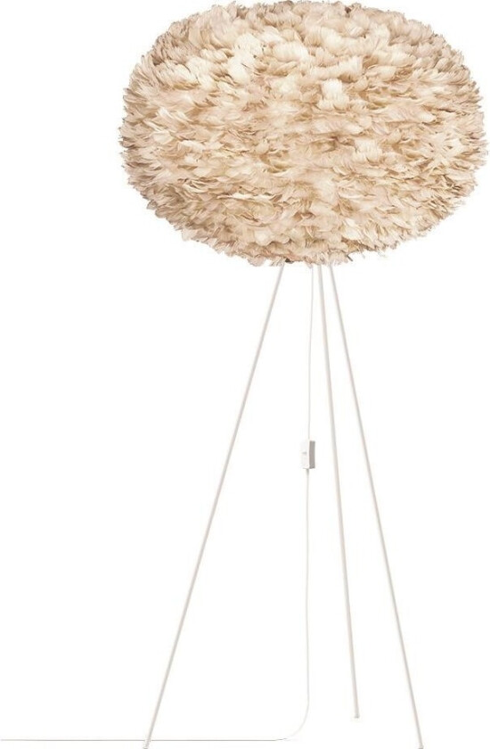 Eos Gulvlampe X-Large Lys Brun/Hvit Umage