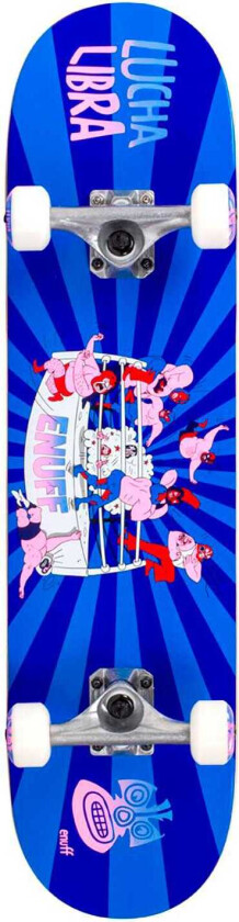 Skateboard Lucha Libre Blue Blue 7.75 x 31.5