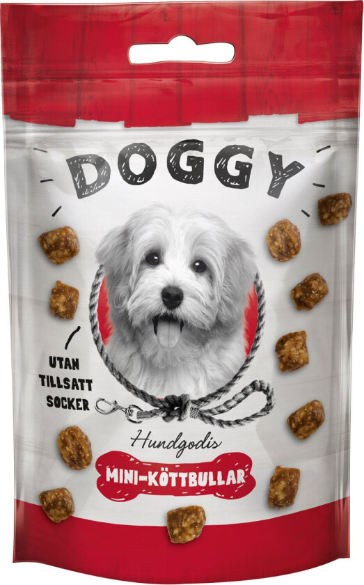 Doggy Hundgodis Minikjøttboller 50 g