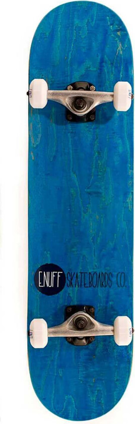 Logo Stain Skateboard Komplet Blå