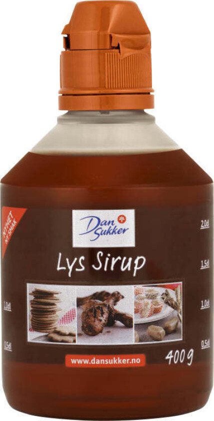 Dansukker Lys Sirup 400g