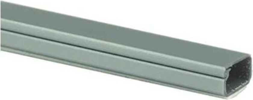 2407-7G Kabelkanal selvheftende, med lokk, 2 m 16 x 10 mm, aluminiumsfarget