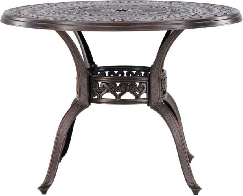 Coimbra cafebord Ø100 brun.