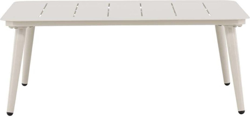 Lina hagebord 90x90cm beige.