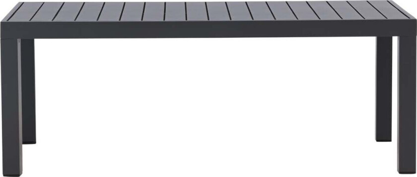 Copacabana hagebord 70x120cm svart.