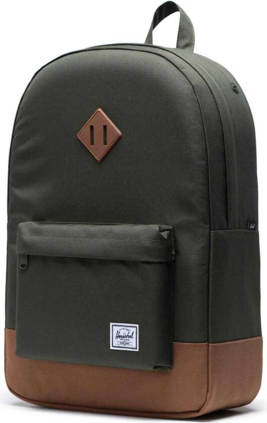 Heritage Ryggsekk Dark OliveSaddle Brown 21,5L