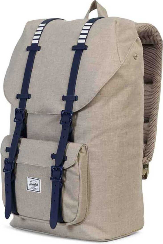 Little America Ryggsekk Light Khaki Crosshatch Peacoat 25L