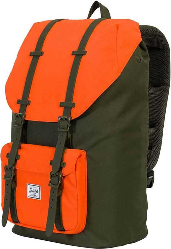Little America Ryggsekk Forest Night/Vermillion Oransje 25L