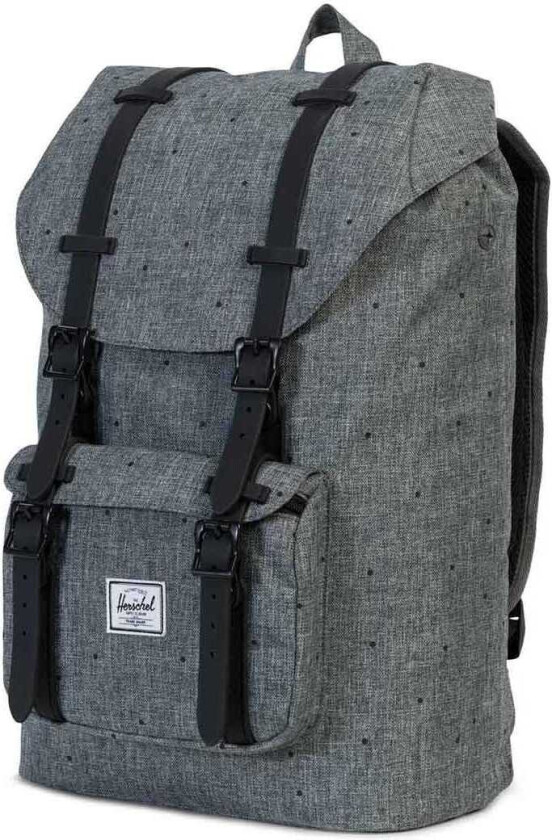 Little America Ryggsekk ScatteRød Raven Crosshatch Svart Rubber 17L