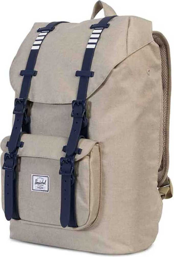 Little America Ryggsekk Light Khaki Crosshatch/Peacoat 17L