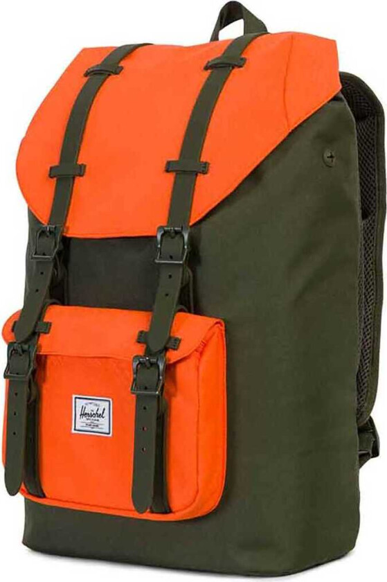 Little America Ryggsekk Forest Night/Vermillion Oransje 17L