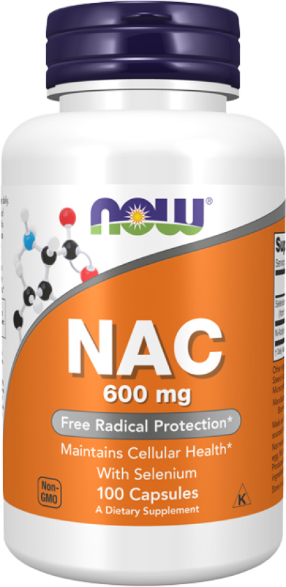 NAC 600 mg 100 kapsler