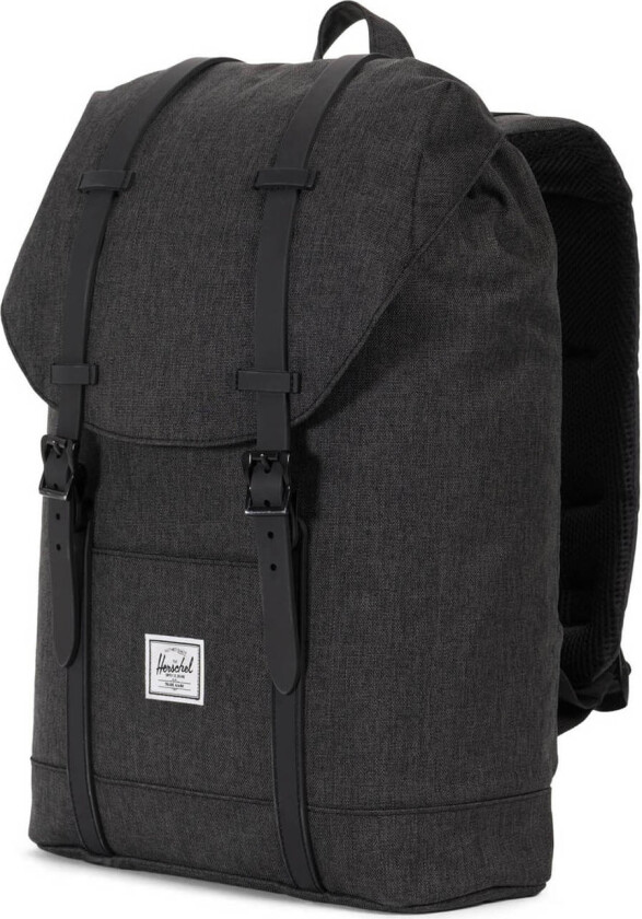 Retreat Ryggsekk 14L Svart Crosshatch Svart Rubber
