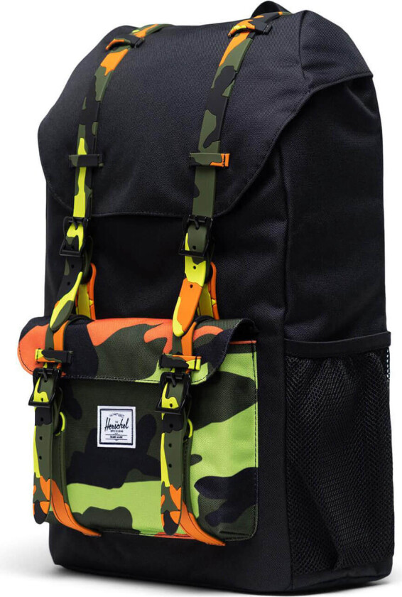 Little America Ryggsekk Svart/Neon Camo 18L