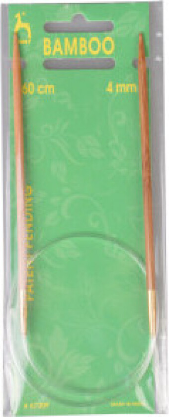 Rundpinner Bambus 60cm 4,00mm / 23.6in US 6