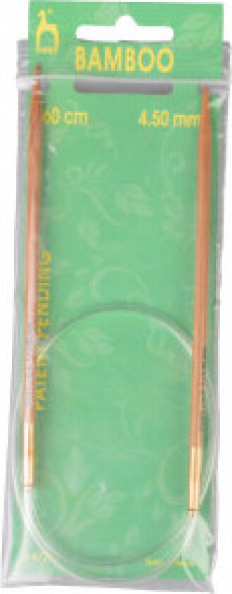 Rundpinner Bambus 60cm 4,50mm / 23.6in US 7
