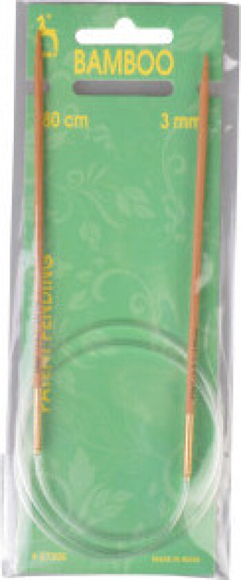 Rundpinner Bambus 80cm 3,00mm / 31.5in US 2½