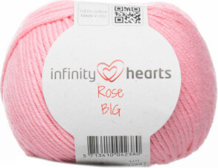 Evighetshjerter Rose Big Garn 05 Rosa