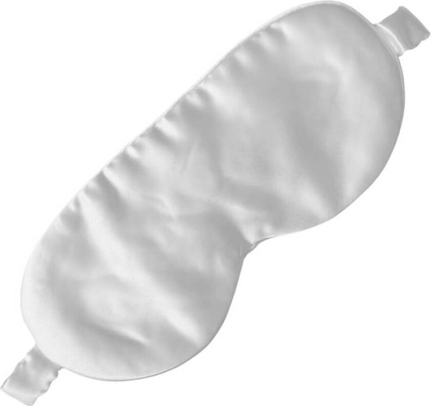 Silk Sleep Mask #White 9x21cm