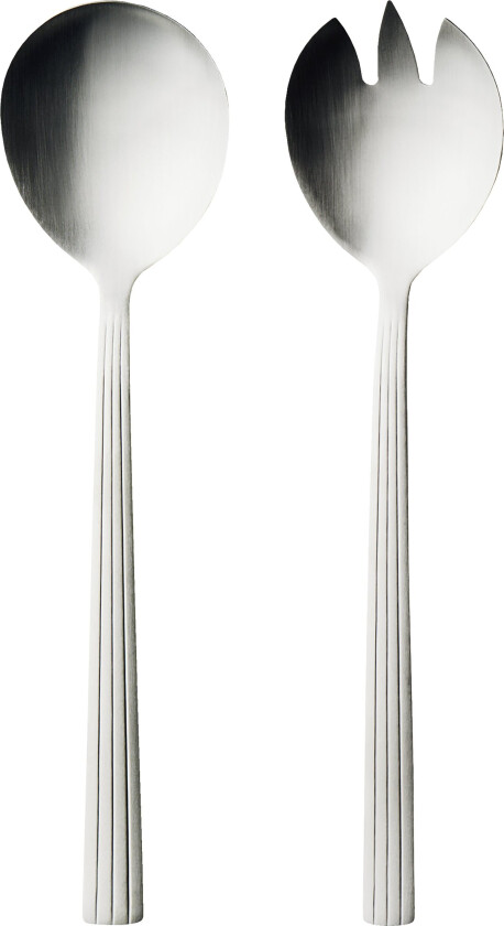 Bilde av cutlery - 2 pcs saladset giftbox - Matte steel (14636)