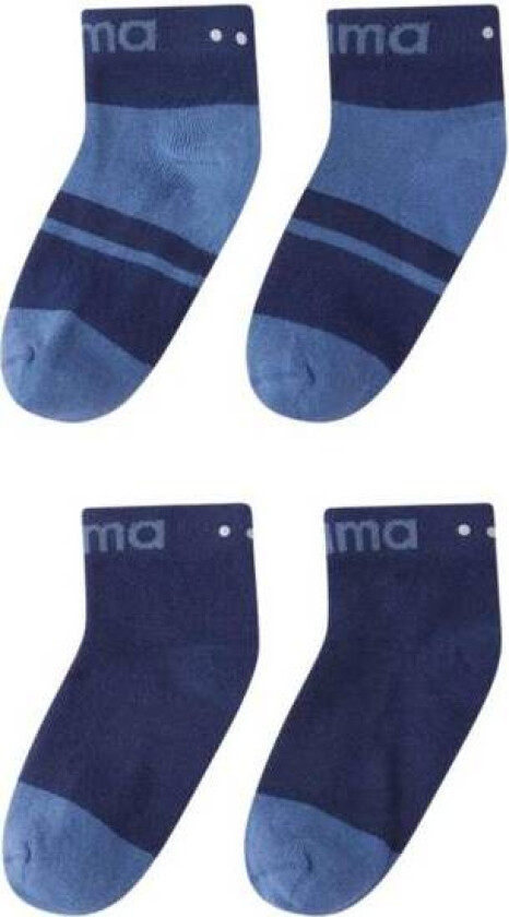 - Sokker 2-pk Navy