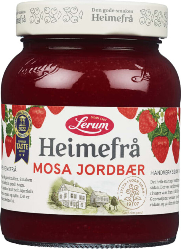 Jordbær Mosa Heimefrå 380g