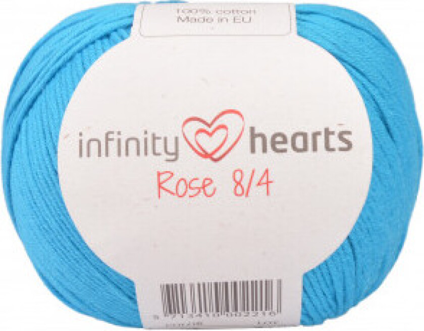 Rose 8/4 Garn Unicolour 125 Turkis
