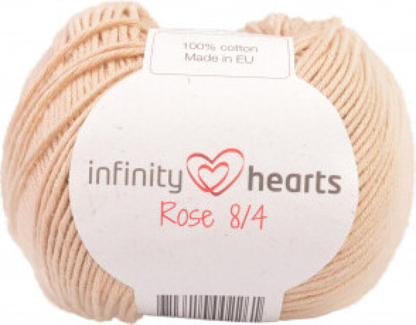 Rose 8/4 Garn Unicolour 213 Beige
